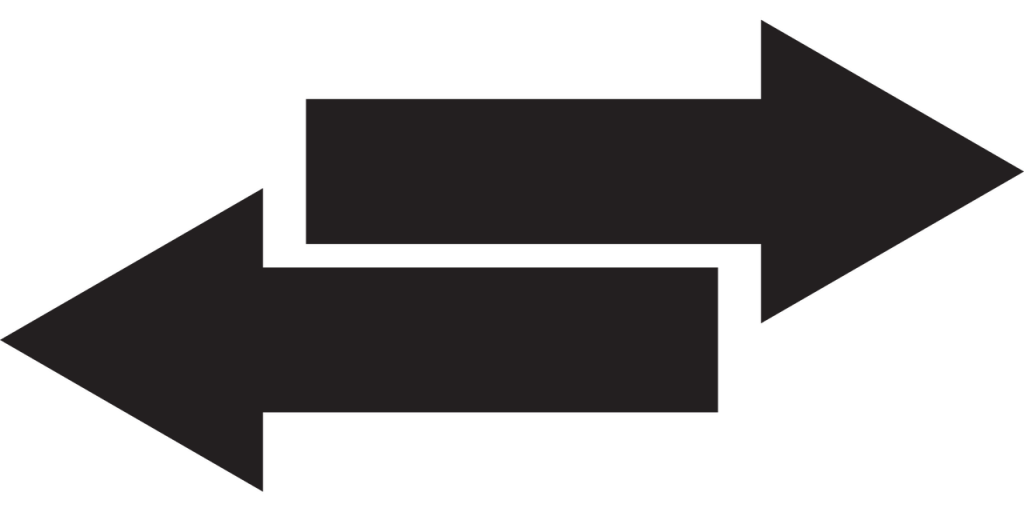 Divestment: Arrows by vectyard from Pixabay