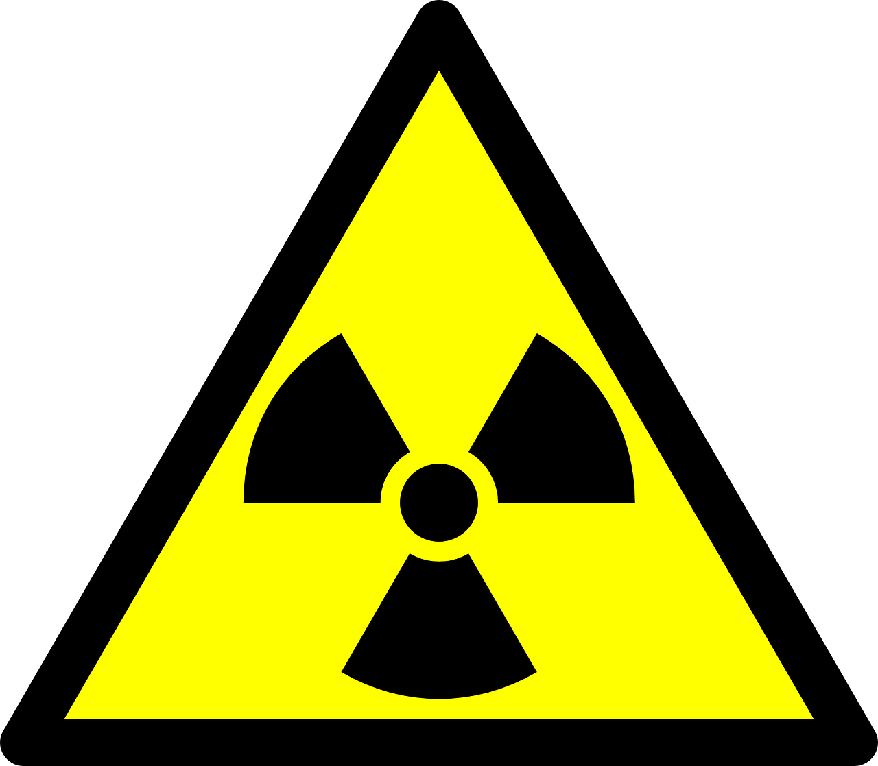 Technology risk illustration with nuclear risk picture from Pixabay by clkr free vector images