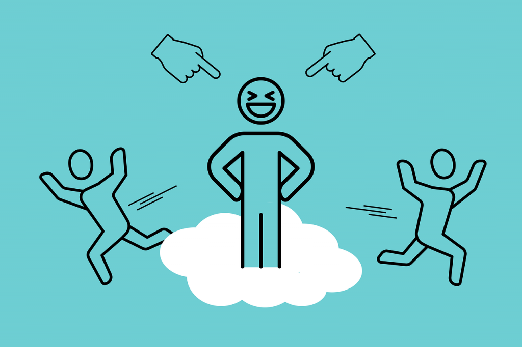 Climate Egoism: Illustration from Rosy from Pixabay