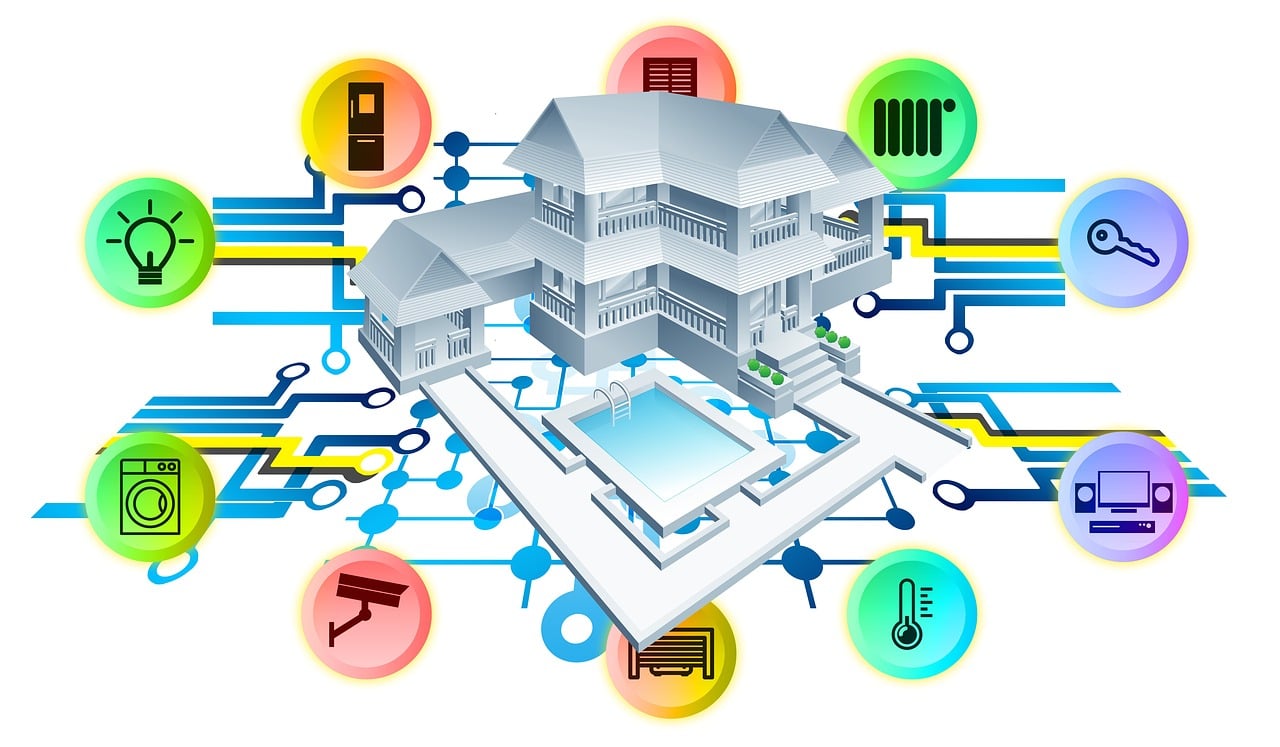 SDG-Investmentbeispiel 42 Smart-Grid Illustration von Pixabay von Gerd Altmann