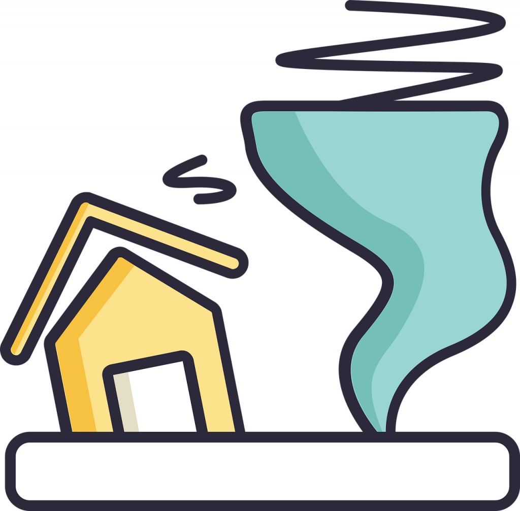 Hurricane risks illustration from Pixabay by Muhammad Hasan Firdaus